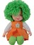 Lahana Saçlı Gökkuşağı Bebek,dolgu Bebek 45 cm Yeşil 3