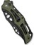 Biophase Flipper & Button Lock Knife Aluminum & Od Green G10 Handle Çakı 5