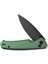 Altus Button Lock & Thumb Stud Knife Green Aluminum Handle Çakı 4