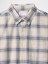 Erkek Gri Desenli Standard Fit Oxford Gömlek 3