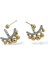 Premium Zirkon Taş Sallantılı Topcuk Küpe 35646 3