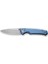 Altus Button Lock & Thumb Stud Knife Blue Aluminum Handle Çakı 1
