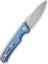 Altus Button Lock & Thumb Stud Knife Blue Aluminum Handle Çakı 3