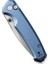 Altus Button Lock & Thumb Stud Knife Blue Aluminum Handle Çakı 5