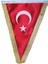Üçgen Simli Bayrak 15X22,5 - 3 Adet 1