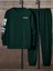 Paris Web Eşofman Takımı Sweatshirt Jogger - Nefti Yeşil Baskılı Oversize Şardonlu Bisiklet Yaka 1