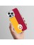 Apple iPhone 16 Pro Max Galatasaray Parçalı Logo Şeffaf Telefon Kılıfı 4
