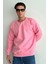 Erkek Bisiklet Yaka Oversize Sweatshirt 1
