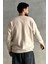 Erkek Bisiklet Yaka Oversize Sweatshirt 3