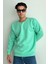 Erkek Bisiklet Yaka Oversize Sweatshirt 2