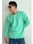 Erkek Bisiklet Yaka Oversize Sweatshirt 3