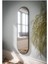 Siyah Oval 150 x 50 Dekoratif Boy Aynası Fenomen Ayna 2