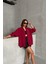 Kadın Modal Kumaş Oversize Kalıp Gömlek NBG069 1