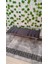 Krom Metal Ayaklı Metal Kasalı Bench Mutfak Salon Antre Yatak Odası Balkon Puf Bank 2