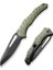 Spiny Dogfish Thumb Hole Knife Od Green G10 Handle Çakı 2