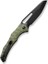Spiny Dogfish Thumb Hole Knife Od Green G10 Handle Çakı 3