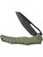 Spiny Dogfish Thumb Hole Knife Od Green G10 Handle Çakı 4