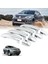 Mitsubishi L200 Uyumlu 2015 2018 Kapı Kolu Abs (Plastik) Krom Parça 1