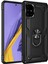 Samsung Galaxy A71 (A715F) Yüzüklü Tank Kılıf Siyah 1