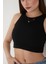 Halter Yaka Fitilli Askılı Crop Atlet Bluz 2