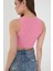 Halter Yaka Fitilli Askılı Crop Atlet Bluz 2
