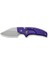 Typhoeus Adjustable Fixed Blade Knife Purple G10 Handle Bıçak 1