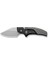 Typhoeus Adjustable Fixed Blade Knife Black Aluminum Handle Bıçak 1