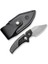 Typhoeus Adjustable Fixed Blade Knife Black Aluminum Handle Bıçak 3