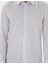 Erkek Lacivert Slim Fit Çizgili Uzun Kollu Gömlek 50306028-VR033 6