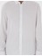 Erkek Beyaz Slim Fit Çizgili Uzun Kollu Gömlek 50301583-VR013 6