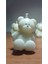 20 Adet Ayıcık Mum Kına, Söz, Nişan, Nikah, Düğün, Bebek, Babyshower, Doğum Günü Çok Renkli Tr 4