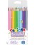 43034 Pastel Renkler Kuru Boya Kalemi 12 Renk 1