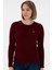 Kadın Bordo Kazak /triko 50312922-VR014 3