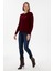 Kadın Bordo Kazak /triko 50312922-VR014 4