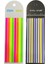 Yapışkanlı Çubuk Postit Neon & Pastel Renkler 2'li Set 1