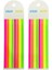 Yapışkanlı Çubuk Postit Neon Renkler 2'li Set 1