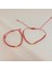 Red String Kırmızı Ip Çift Bileklik Sevgili Bilekliği Kırmızı Ip Bileklik Boncuklu Ip Bileklik 2