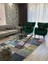Patchwork2 Desenli Şönil Dokuma Taban Dekoratif Halı Kilim Yolluk Dijital Baskı Halı Yıkanabilir 1