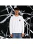 Sueso Store Eyes Gözler Unisex Nakışlı Y2K Beyaz Sweatshirt 5