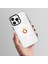 Apple iPhone 16 Galatasaray Magsafe Parçalı Logo Şeffaf Telefon Kılıfı 4