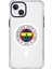 Apple iPhone 13 Fenerbahçe Magsafe Logo Şeffaf Telefon Kılıfı 1
