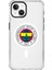 Apple iPhone 15 Apple iPhone 15 Fenerbahçe Magsafe Logo Şeffaf Telefon Kılıfı 1