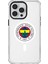 Apple iPhone 14 Pro Max Fenerbahçe Magsafe Logo Şeffaf Telefon Kılıfı 1