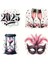 Major Selection 2025 Temalı Vintage Y2K Pink Black Lover 20'li Sticker Set 5
