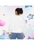 Sueso Store New Jeans Unisex Nakışlı Y2K Beyaz Sweatshirt 5
