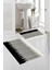 Dijital Baskı Modern Banyo Halısı Ikili Banyo Paspası RVG5-FNL421 100 x 60+60 x 50 cm 1