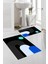 Dijital Baskı Modern Banyo Halısı Ikili Banyo Paspası RVG5-SD935 100 x 60+60 x 50 cm 1