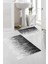 Dijital Baskı Modern Banyo Halısı Ikili Banyo Paspası RVG5-SM03 100 x 60+60 x 50 cm 1
