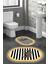 Dijital Baskı Modern Banyo Halısı Ikili Banyo Paspası LNA5-HS533 100 x 60+60 x 50 cm 1
