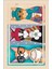 Dijital Baskı Modern Banyo Halısı Ikili Banyo Paspası LNA5-SM103 100 x 60+60 x 50 cm 2